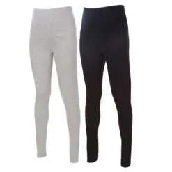 Lot De 2 Leggings En Jersey Avec Bandeau Haut