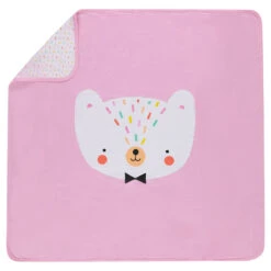 Couverture Avec Motif Animal Et Revers à Motif All-over