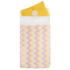 Parure Housse De Couette + Taie D'oreiller Motif Cupcake - 140 X 100 Cm