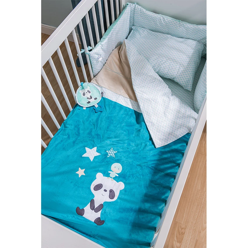 Tour De Lit 3 Pans Happy Panda 4 Tour De Lit 3 Pans Happy Panda – Image 2