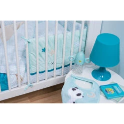 Tour De Lit 3 Pans Happy Panda 7 Tour De Lit 3 Pans Happy Panda -Maman et Bé Soldes 0PTL0Q BLEU 3 X