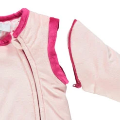 Gigoteuse Manches Longues Amovibles En Velours TOG 3 -Maman et Bé Soldes 0PTU1V ROSE 4 X