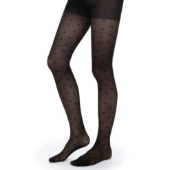 Collants De Grossesse 30 Deniers à Pois All-over