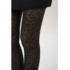 Lot De 2 Collants Fins à Motifs -Maman et Bé Soldes AADACX NOI 4 X