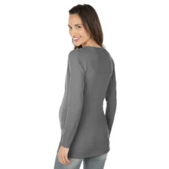 T-shirt Manches Longues De Grossesse Et D'allaitement -Maman et Bé Soldes HADAY6 GRM 3 X