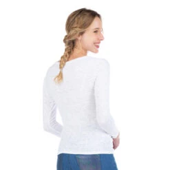 Tee-shirt Manches Longues De Grossesse Avec Inscription Iridescente -Maman et Bé Soldes HADAYK BLA 3 X