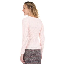 Pull De Grossesse En Tricot Rose Pâle -Maman et Bé Soldes HADAYY ROC 3 X