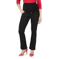 Jeans De Grossesse évasé En Bas Avec Bandeau Haut