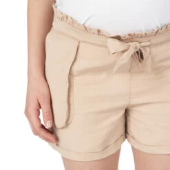 Short De Grossesse En Lyocel Avec Cordons De Serrage -Maman et Bé Soldes HADAZH BGM 4 X