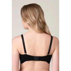 Soutien-gorge De Grossesse Et D'allaitement Avec Armatures Fines -Maman et Bé Soldes HADAZN NOI 3 X