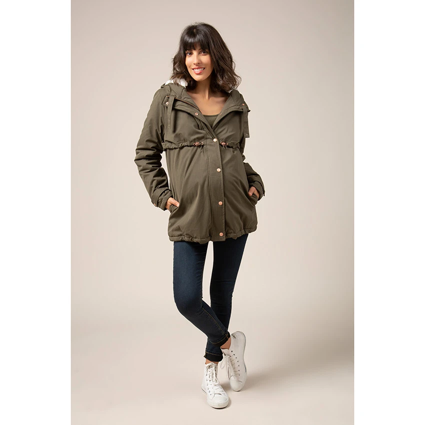 Parka De Grossesse évolutive Doublée Sherpa 4 Parka De Grossesse évolutive Doublée Sherpa – Image 2