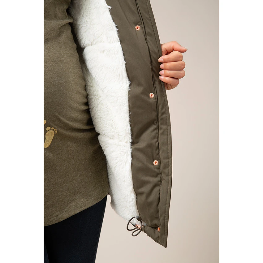 Parka De Grossesse évolutive Doublée Sherpa 8 Parka De Grossesse évolutive Doublée Sherpa – Image 6