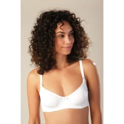 Soutien-gorge De Grossesse Et D'allaitement Uni Avec Noeud