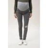 Jean De Grossesse Effet Used à Bandeau Haut Et Usures -Maman et Bé Soldes HADB3M GRM 1 X