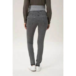 Jean De Grossesse Effet Used à Bandeau Haut Et Usures 9 Jean De Grossesse Effet Used à Bandeau Haut Et Usures -Maman et Bé Soldes HADB3M GRM 3 X