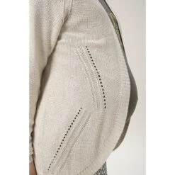 Gilet De Grossesse En Tricot à Jeux De Mailles -Maman et Bé Soldes HADB3S CCC 4 X