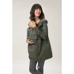 Veste De Grossesse Et De Portage En Toile Avec Capuche Intégrée 11 Veste De Grossesse Et De Portage En Toile Avec Capuche Intégrée -Maman et Bé Soldes HADB3V VEM 4 X