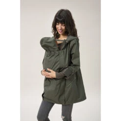 Veste De Grossesse Et De Portage En Toile Avec Capuche Intégrée 12 Veste De Grossesse Et De Portage En Toile Avec Capuche Intégrée -Maman et Bé Soldes HADB3V VEM 5 X
