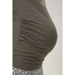 T-shirt De Grossesse Manches Longues à Message Printé -Maman et Bé Soldes HADB45 VEM 4 X