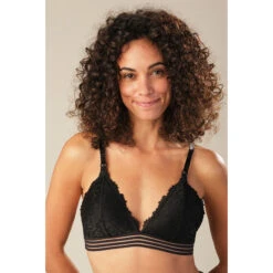 Soutien-gorge De Grossesse Et Allaitement Sans Armatures En Dentelle