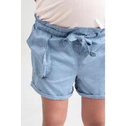 Short De Grossesse Fluide à Poches -Maman et Bé Soldes HADB4Y BLC 4 X