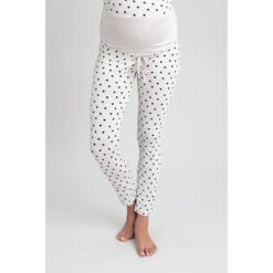 Pantalon De Grossesse Homewear à Pois