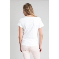 T-shirt De Grossesse à Message Printé -Maman et Bé Soldes HADB5E BLA 3 X