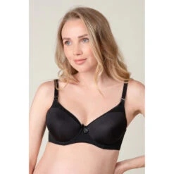 Soutien-gorge De Grossesse Et D'allaitement Moulé Avec Tulle