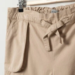 Short De Grossesse En Toile Légère Taille Basse -Maman et Bé Soldes HADB7F BGM 3 X