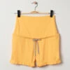 Short Homewear De Grossesse Jaune à Bandeau Haut -Maman et Bé Soldes HADB8E JAM 1 X