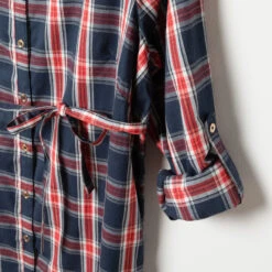 Robe Chemise à Carreaux Pour Enfant Fille -Maman et Bé Soldes HADB8R BLF 3 X