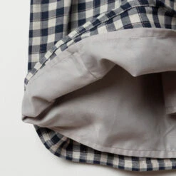 Robe De Grossesse Manches Courtes à Carreaux Vichy -Maman et Bé Soldes HADB8S BLF 4 X