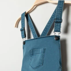 Salopette De Grossesse Longue En Denim -Maman et Bé Soldes HADB9L BLM 3 X