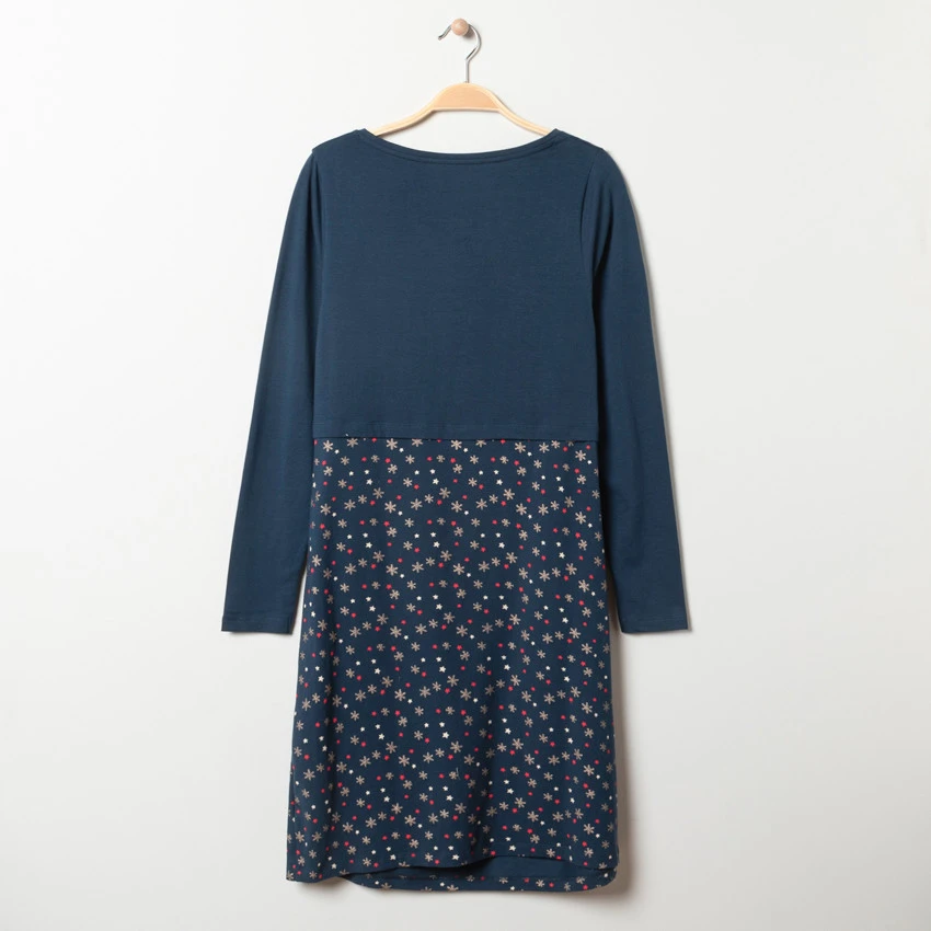 Chemise De Nuit De Grossesse Et D'allaitement Effet 2 En 1 4 Chemise De Nuit De Grossesse Et D'allaitement Effet 2 En 1 – Image 2