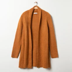 Gilet Long De Grossesse En Tricot