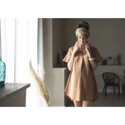 Robe De Grossesse Manches Courtes -Maman et Bé Soldes HADB9Y MAR 13 X