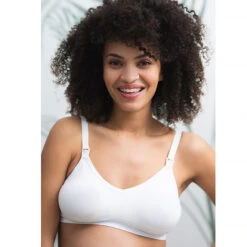 Brassière D'allaitement Sans Coutures En Microfibre
