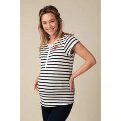 T-shirt De Grossesse Manches Courtes Pour Pyjamas