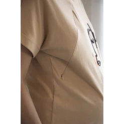 T-shirt Manches Courtes Avec Zip Pour Allaitement -Maman et Bé Soldes HADBAT BGM 14 X