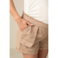 Short De Grossesse Uni à Poches -Maman et Bé Soldes HADBAW BGM 4 X