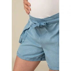 Short De Grossesse Effet Jean -Maman et Bé Soldes HADBAY BLC 5 X