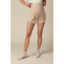 Short De Grossesse En Molleton Avec Lurex Uni -Maman et Bé Soldes HADBB3 ECR 1 X