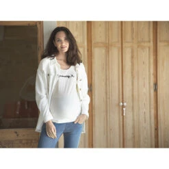 Surchemise En Velours Côtelé Pour Maman