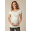 T-shirt De Grossesse Manches Courtes Printé -Maman et Bé Soldes HADBBC VEC 1 X