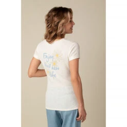 T-shirt Manches Courtes Avec Print -Maman et Bé Soldes HADBBD BLA 3 X