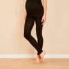Legging De Grossesse à Bandeau Haut En Viscose -Maman et Bé Soldes HADBBE NOI 1 X