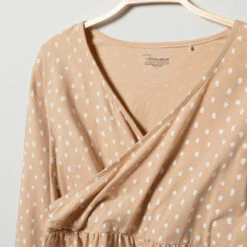 T-shirt Manches Longues De Grossesse Et D'allaitement à Pois -Maman et Bé Soldes HADBBF BGM 3 X
