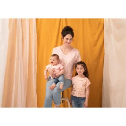 T-shirt De Grossesse Manches Courtes Print Nala Le Roi Lion Disney -Maman et Bé Soldes HADBBO ROC 4 X