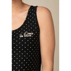 Robe En Maille De Grossesse Imprimé Pois Et Broderie -Maman et Bé Soldes HADBBT GRF 4 X