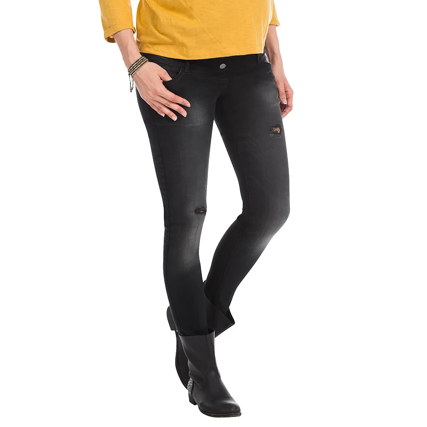 Jeans Skinny De Grossesse Effet Used Et Bandeau Haut 3 Jeans Skinny De Grossesse Effet Used Et Bandeau Haut